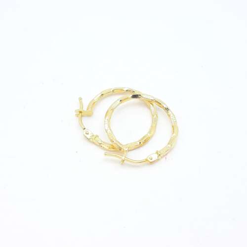 Circle Earrings 14 cts