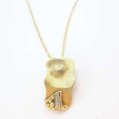 Handcrafted Byzantine Pendant 14cts